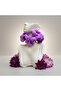 Hand Knitted Velvet Thread Scrunchie Hair Clip – Soft, Voluminous, Does Not Damage Hair - 3