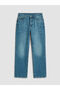 Seray New Season High Waist Straight Fit Women's Jean Trousers