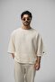 Muslin Fakir Sleeve Oversized Tshirt Cream
