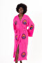 100% Cotton Muslin Kimono, Sun Eye Printed Kaftan, Kimono, Dressing Gown, Beach Wear - 6
