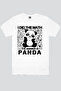 تيشيرت رجالي من Panda Answer، Milk Plain Black، عبوة صديقة للبيئة مكونة من قطعتين - 2