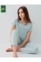 Softly Modal Cotton Lu Short Sleeve Women's Pajama Set