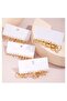 24-Piece Gold Colour Tone Hoop Earrings Set Assorted Sizes & Styles - 2