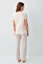 Modal Cotton Pcs Short Sleeve Women's Pajama Set Hopeful - 4