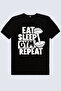 Gym Life Short Sleeve Black Men's T-Shirt - 2