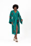 100% Cotton Muslin Kimono, Sun Eye Printed Kaftan, Kimono, Dressing Gown, Beach Wear - 5