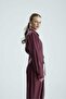 Mara Bird's Eye Detailed Plum Shirt - 2