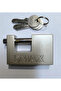 Sliding Shaft Flat Padlock 90 mm Dmx-4608