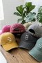 Bad Hair Day Written Washable Unisex Hat - Vintage Metal Buckle Adjustable Printed Baseball Cap - 4