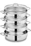 Korkmaz A1524 Perla 28x8.3 cm Manti Pot Set – Premium Stainless Steel - 2