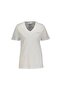 V Neck Women's White T-Shirt - 2