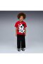 Sporty Cats Kids Red T-Shirt - 3