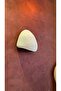 Beton Textured Lightweight Fiberglass Modern New Wall Sconce – Electrically Connected – White - 2