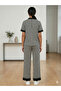 Women's Houndstooth Patterned Set - 2