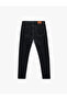 Normal Waist Cotton Slim Fit Jean Trousers - Brad Jean - 6