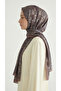 Ethnic Pattern Cotton Shawl - Gray / Powder - 2