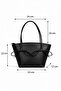 Sandy Bow Tie Bag Black Size 33X23 - 6