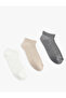 Set of 3 Cotton Basic Socks - 2