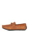 Tan Suede Genuine Leather Men's Casual Shoes - 2