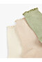 Cotton 3-Piece Sock Set - 3