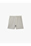 Modal Blended Pocketed Elastic Waist Sports Shorts - 2