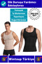 # Corset That Does Not Show under Clothes, Helps with Upright Posture, Tightens the Chest and Abdomen, Men's Corset Set of 4.