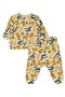 Animals Printed Bodysuits - Beige - 3