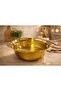 Stainless Steel Forged Mixing - Kneading Bowl with Handle 25 cm Gold