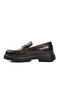 Coffee Opening Men's Loafer Shoes Premium - 2