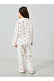 Girls Cherry Print Shirt and Pyjama Set - 6