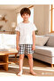 Boys Short Sleeve T-Shirt and Shorts Pyjama Set - 5