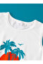 Boys Graphic Print Tank and Shorts Set - 4