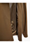 Regular Fit Long Sleeve Pocketed Shirt Collar Zippered Transitional Jacket - 5