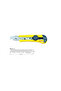 Reiter H-11YE Professional Cutter – 25mm Snap-Off Blade, Rubber Grip, Yellow - 4