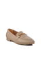 Beige Women's Ballerinas - 3