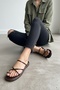 Gruda Brown Ring Detailed Daily Use Slipper - 4