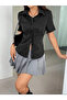 Striped Waist-Fitted Classic Shirt