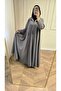 Nazen Modal Cupra Belt Piece Dress - 4