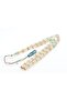 Hakan Turan Signed Cut-Out Model Transparent Crimped Amber Prayer Beads - 4