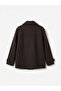 Lcwaikiki Classic Brown Double-Breasted Collar Women's Cashmere Coat - 8