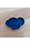 Sea-Themed 5-Piece Cookie Mold Set - Polymer Clay, Play Dough Stamp and Cutter Sculptor - 5