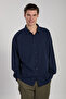 Men's Regular Fit Shirt - Navy Blue - 2