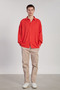 Men's Regular Fit Shirt - Pomegranate Blossom - 4
