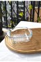 1 Piece Glass Oven Bowl Borline Appetizer Plate Square Bowl 14X4 cm - 3