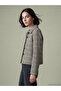Shirt Roba Collar Checkered Embroidered Women's Jacket from Uzg Store for Style Enthusiasts