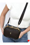 Dublin Women's 4-Compartment Lined Scholarship Bag with Zipper Closure and Shoulder Bag Hand Sleeves - 3
