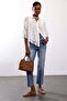 Washable Blue High Waist Boyfit Jean 2004