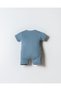 Baby Boy Golf Jumpsuit 100% Cotton Interlock Knitted Summer Baby Jumpsuit with Pocket Detail - 4