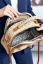 Women's 4-Compartment Long Strap Handbag and Shoulder Bag Crossbody Bag (29X20 cm) - 4
