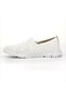 Women's White Shoes Ballet Flats Laser Cut Jeans Sports - 2